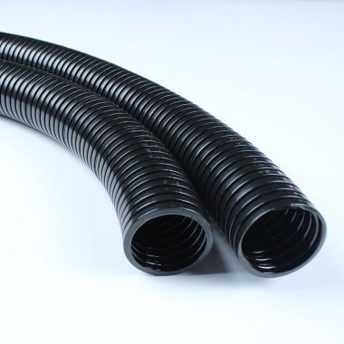 PP、PE、PA三种材质塑料波纹管均可定做成阻燃波纹管