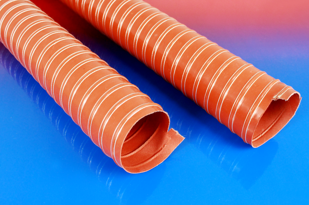 红色耐高温软管：高温环境下通风排气的全能护卫者